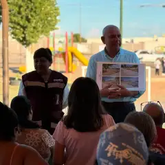 Asamblea informativa en la colonia Cerradas del Sur 1
