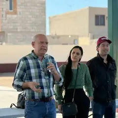 Parajes del Oriente, con las y los vecinos
