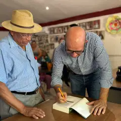 Visita a la Estancia Campesina del Adulto Mayor, en El Sauzal