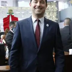 Francisco Bribiescas en actividad de trabajo en territorio