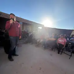 Visita a la colonia Manuel Valdez