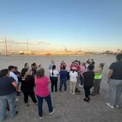 Reunión vecinal en la colonia Las Montañas