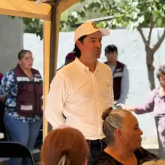 Visita a adultos mayores en San Isidro