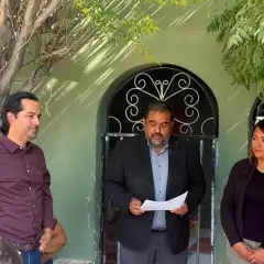 Reunión con vecinos en la colonia Tierra Nueva 1