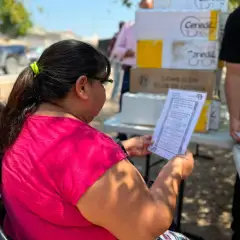 Campaña de salud visual en Arecas II