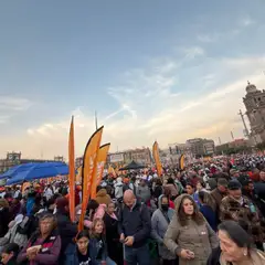 En el Zócalo con la Presidenta